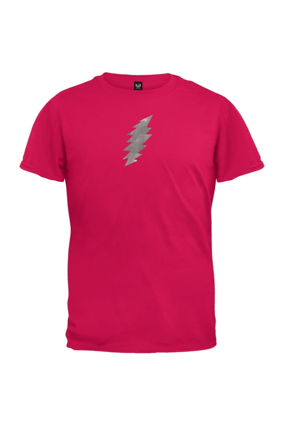 Boys Foil Bolt Pink Short Sleeve T Shirt