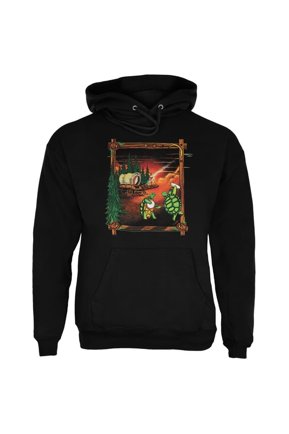 Grateful Dead - Covered Wagon Black Pullover Hoodie