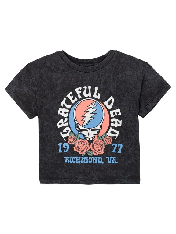 Drop Shoulder T-Shirt Logo Toddler to Big Kid
