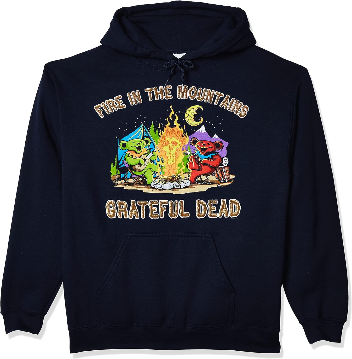 Grateful Dead - Fire on the Mountain Mens Pullover Hoodie - Walmart.com