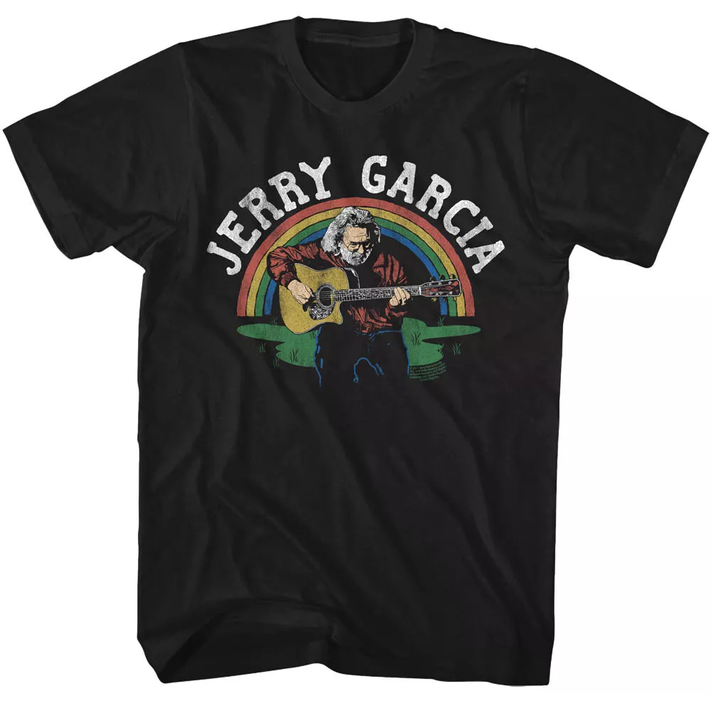 Maglietta Grateful Dead ZJ Designs – Jerry Garcia Egitto 1978, Stampa Grafica, Cotone 100%, Made In USA