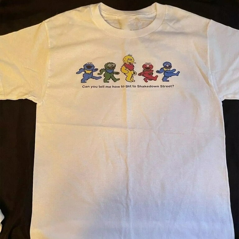 Vintage Sesame Street Grateful Dead Tシャツ Grateful Dead 1995 Summer Tour Sesame Street Lot T-Shirt