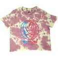 thumbnail image 1 of Grateful Dead Ladies Crop Top: Concentric Skulls (Wash Collection) (X-Large), 1 of 2
