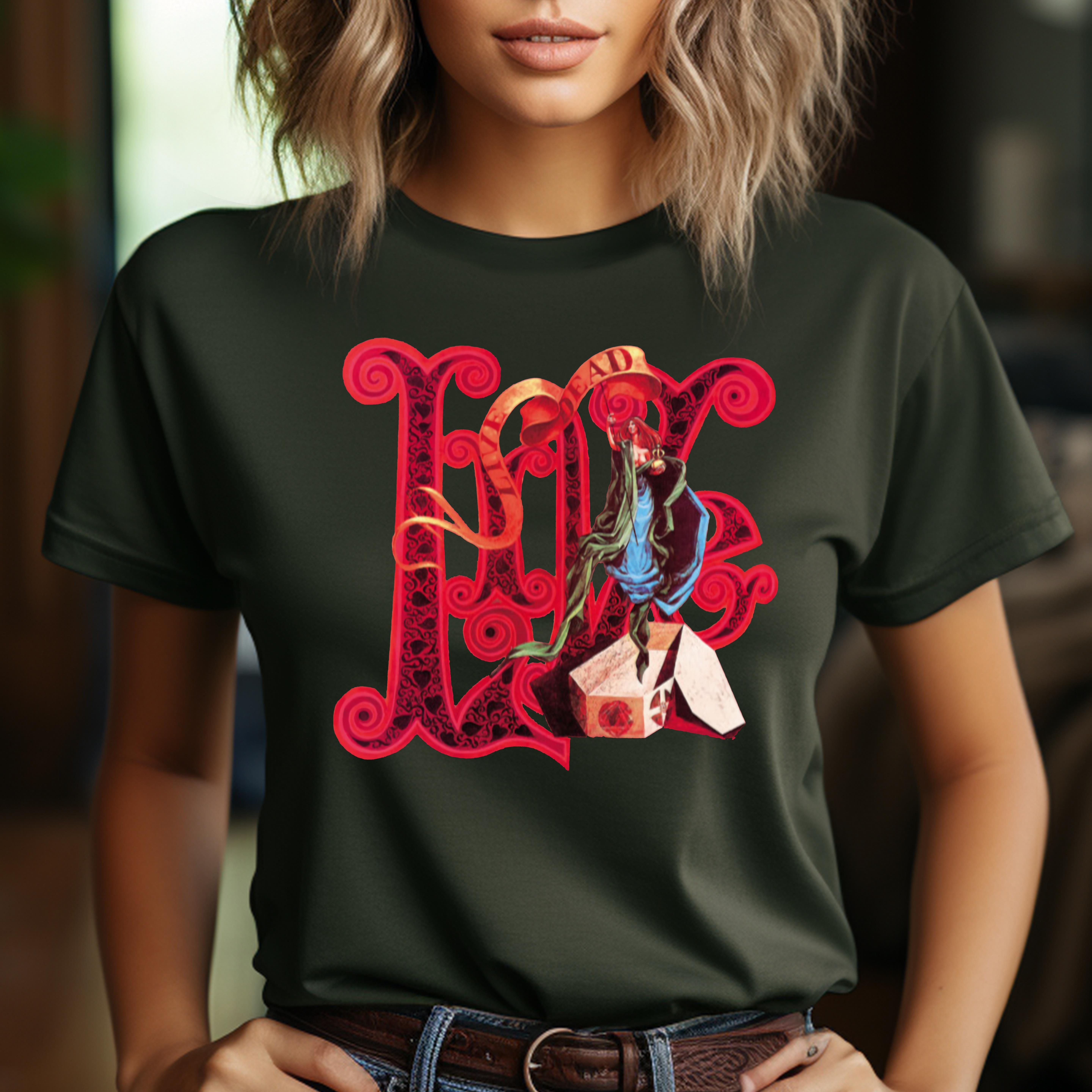 Grateful Dead Live, Dead RD, BooClassic Unisex Tshirt Up To 4XL