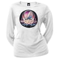 thumbnail image 1 of Grateful Dead - Lotus SYF White Juniors Long Sleeve T-Shirt, 1 of 1