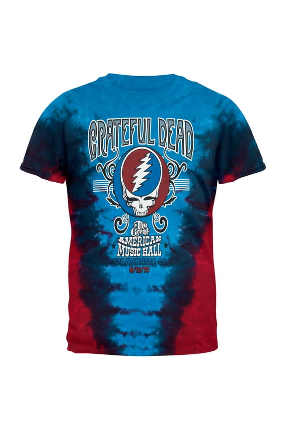 Men's American Music Hall Tie Dye Short Sleeve T Shirt