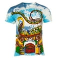 thumbnail image 1 of Grateful Dead Men's Amusement Park Tie Dye Adult Short Sleeve T Shirt, 1 of 2