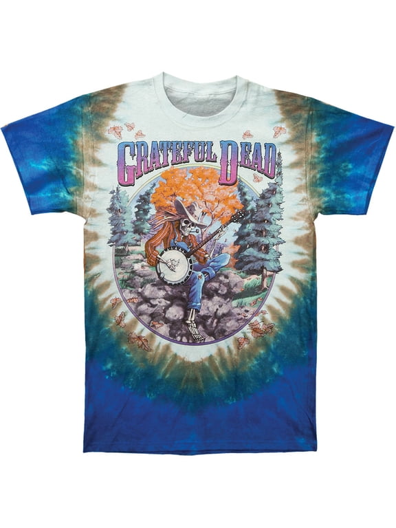 Men's Banjo Tie Dye T-shirt X-Large Multi