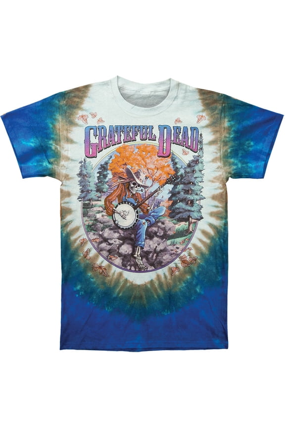Men's Banjo Tie Dye T-shirt X-Large Multi