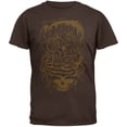 thumbnail image 1 of Grateful Dead Men's Dead Melt Slim Fit T-shirt X-Large Brown, 1 of 2