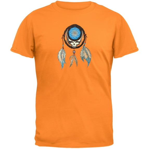 Grateful Dead Men's Dreamcatcher SYF Tangerine Short Sleeve T Shirt