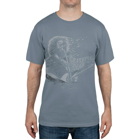 Grateful Dead Men's Jerry In the Wind Short Sleeve T Shirt