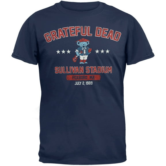 Grateful Dead Men's Patriot Dead T-shirt XX-Large Blue