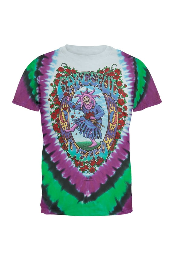 Grateful Dead Men's Seasons Of The Dead Tie Dye T-shirt Large Multi