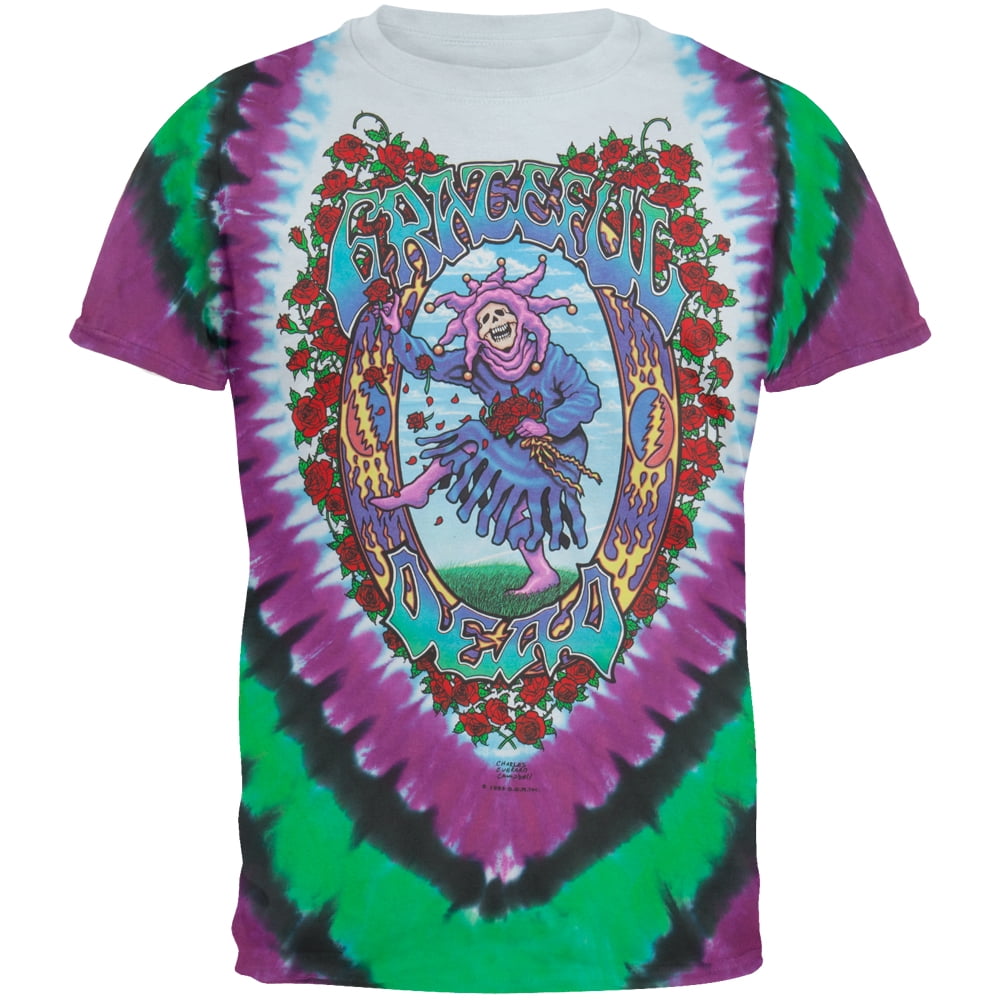Grateful Dead Men's Seasons Of The Dead Tie Dye T-shirt XX-Large