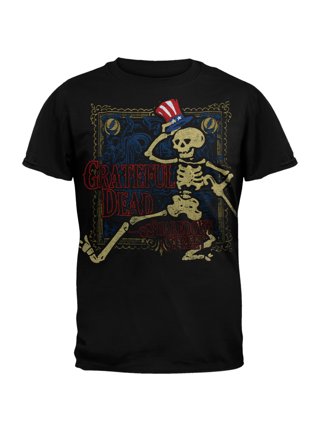 Junk Food Men's Grateful Dead Skeleton Short Sleeve T-shirt - Macy's