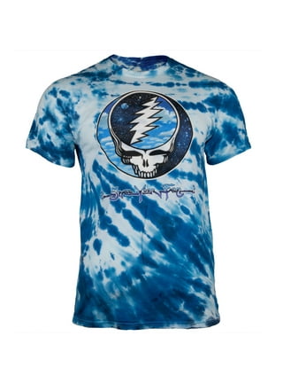 Grateful Dead Men's Truckin' to Buffalo Tie Dye T-Shirt Multi