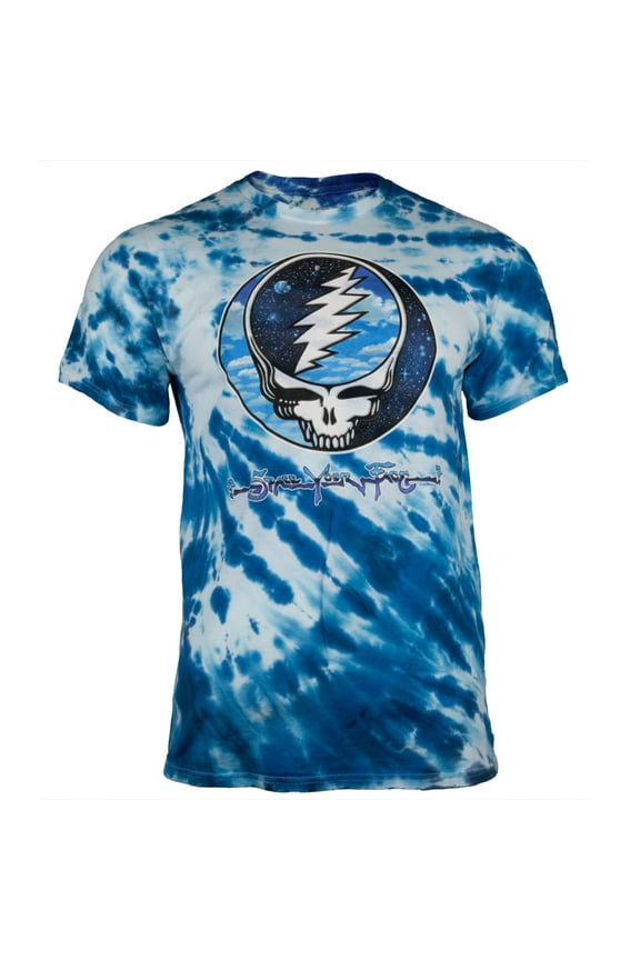 Men's Space Your Face Sky Tie Dye Short Sleeve T Shirt