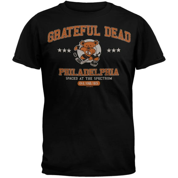 Grateful Dead Men's Spectrum 85 T-shirt Medium Black