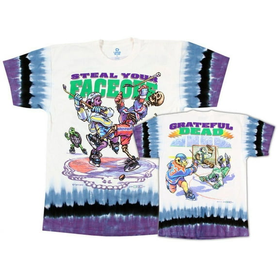 Grateful Dead Men's Steal Your Faceoff Tie Dye T-shirt XX-Large Multi