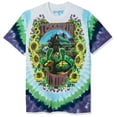 thumbnail image 1 of Grateful Dead Men's Terrapin Station Tie Dye T-shirt Medium Rainbow, 1 of 3