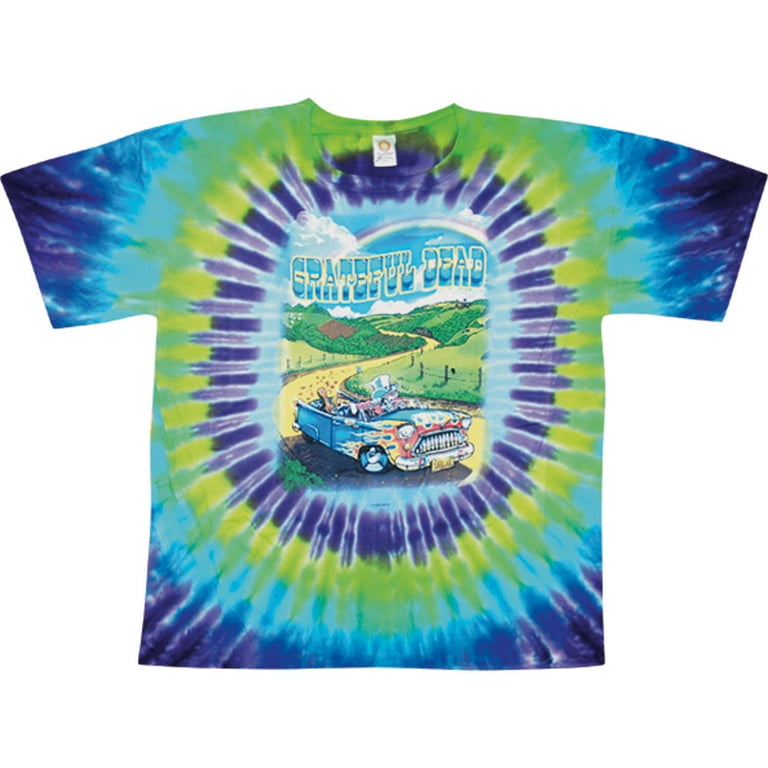 ▼ Grateful Dead taidai T shirt ▼ Grateful Dead - 60th Anniversary Tie Dye T-Shirt