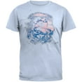 thumbnail image 1 of Grateful Dead Men's Watercolor Raw Edge Short Sleeve T Shirt, 1 of 1