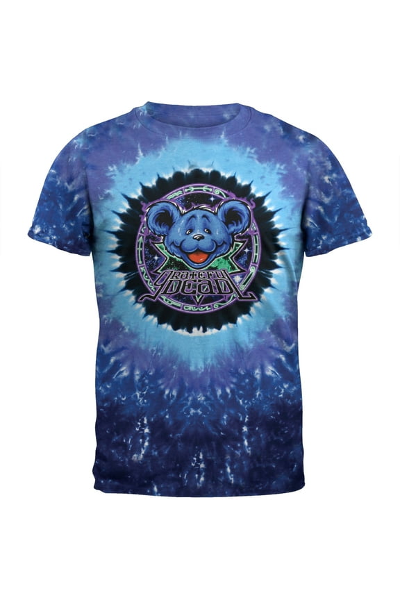 Men's Zodiac Bear Tie Dye Short Sleeve T Shirt