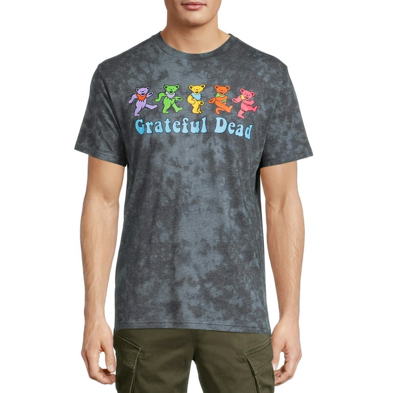 Grateful Dead Mens Tie Dye Wash T-Shirt - Walmart.com