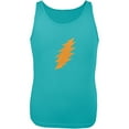 thumbnail image 1 of Grateful Dead - Orange Lightning Bolt Light Blue Tank Top - Large, 1 of 1
