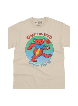  Ripple Junction Grateful Dead Men's Short Sleeve T-Shirt Tie  Dye Steal Your Face Dancing Bears Good Ol' Officially Licensed : Clothing