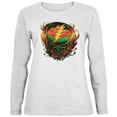 thumbnail image 1 of Grateful Dead - Scarlet SYF White Juniors Long Sleeve T-Shirt - Large, 1 of 1