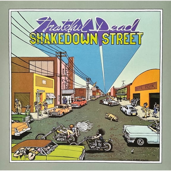 Grateful Dead Shakedown Street LP blue