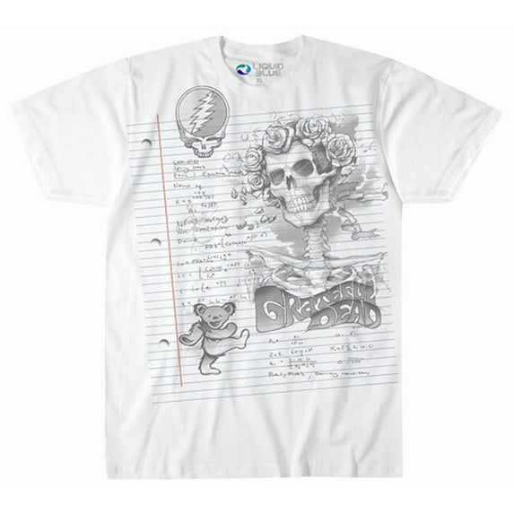 Grateful Dead Sketch Adult T-Shirt