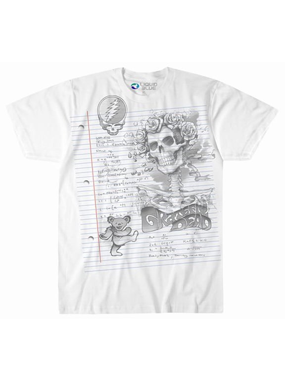 Grateful Dead Sketch Adult T-Shirt