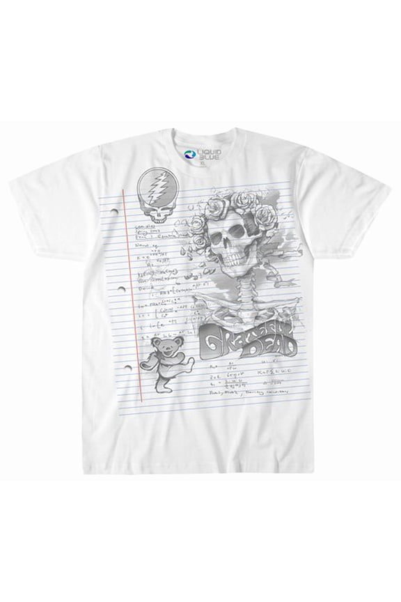 Grateful Dead Sketch Adult T-Shirt