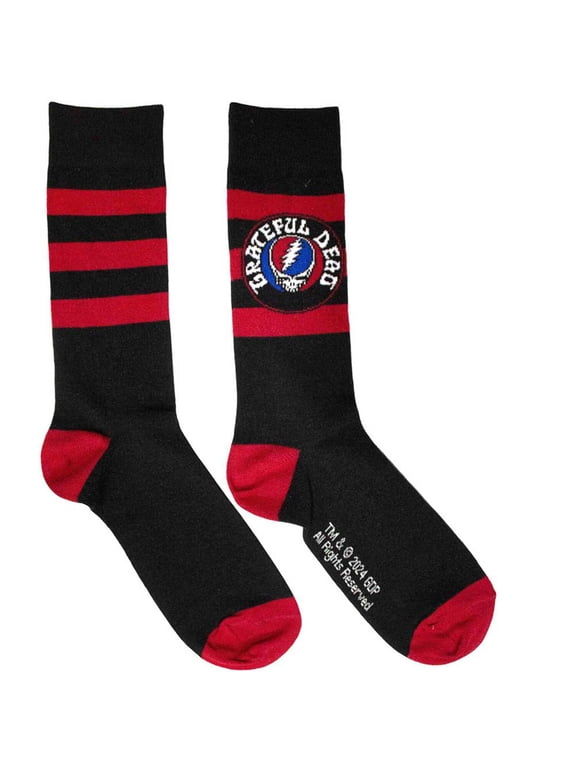 Grateful Dead Steal Your Face Logo Ankle Socks