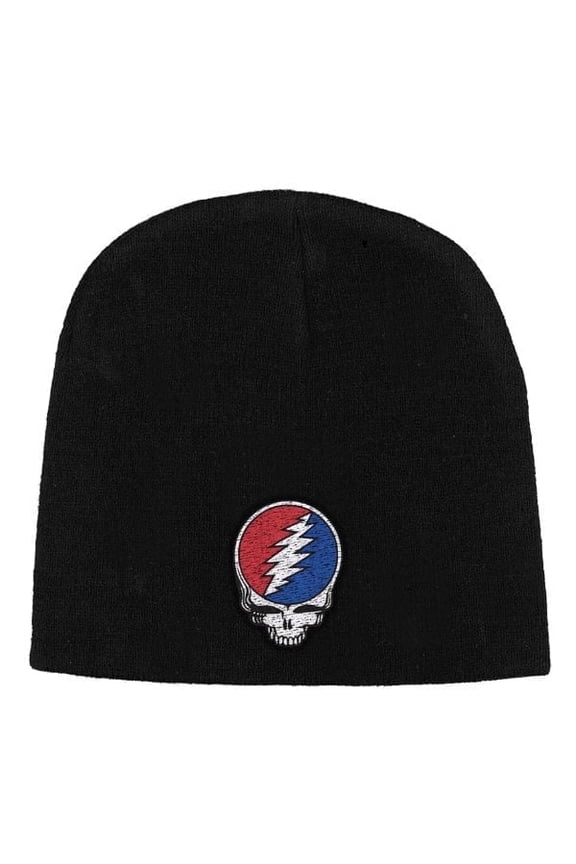 Grateful Dead Steal Your Face Skull - Embroidered Beanie