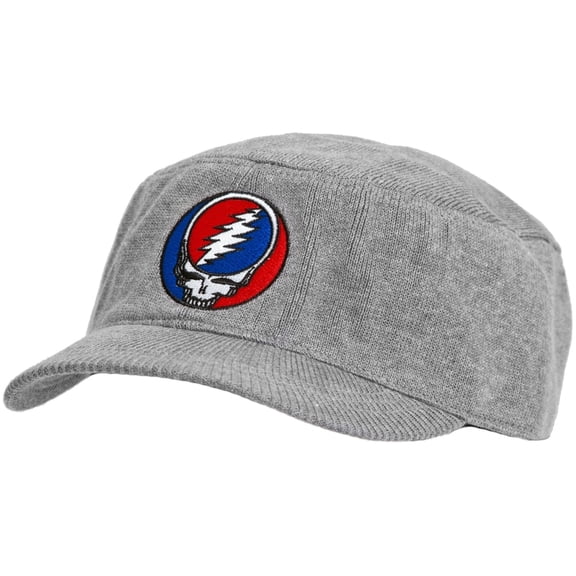 Grateful Dead - Stealie Grey Knit Cadet Cap