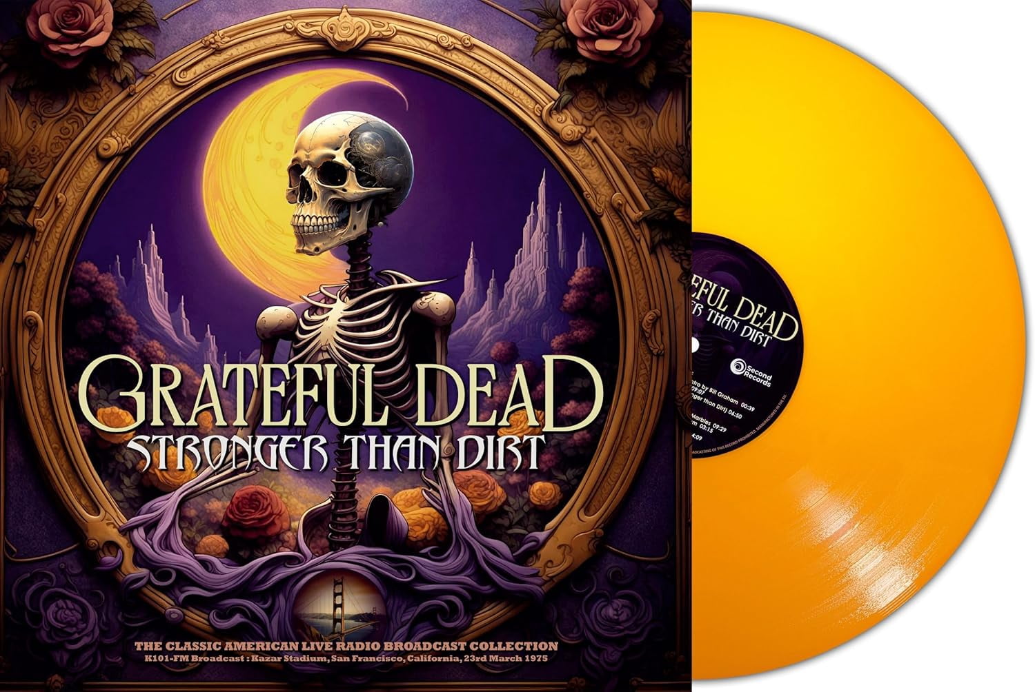 Grateful Dead - Stronger Than Dirt: Kezar Stadium, San Francisco, 23rd March 1975 (180g) (orange vinyl) - Vinyl LP