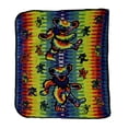 thumbnail image 1 of Grateful Dead Bears Tie Dye Fleece Blanket, 1 of 2