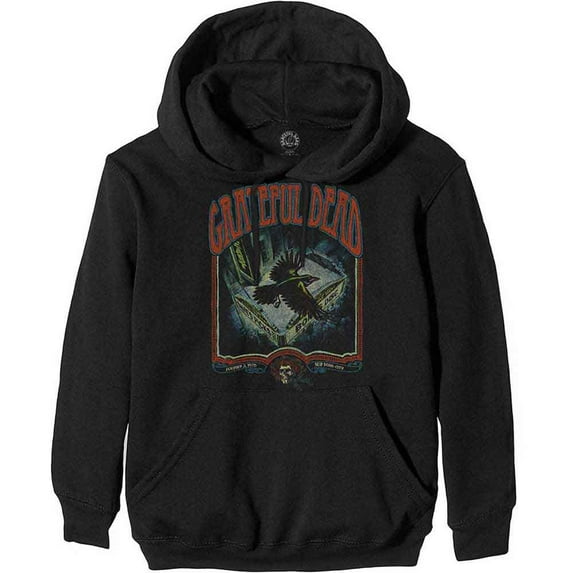 Grateful Dead Unisex Pullover Hoodie Sweatshirt Vintage Poster (Small)