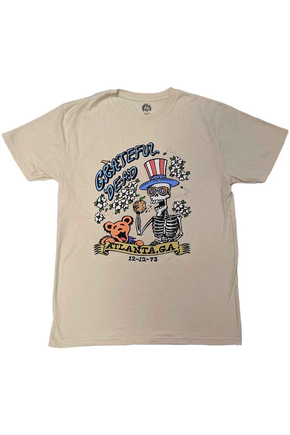 Grateful Dead Unisex T-Shirt: Atlanta Flowers