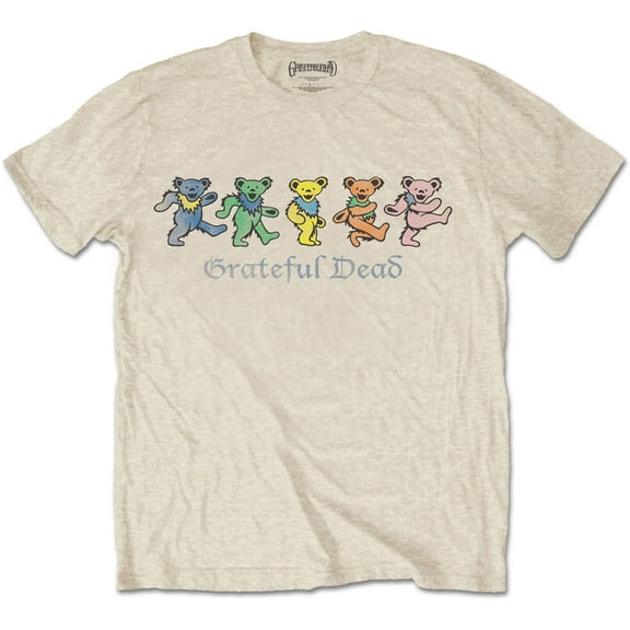 Grateful Dead Unisex T-Shirt Dancing Bears (Small)