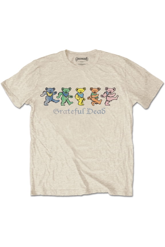 Grateful Dead Unisex T-Shirt Dancing Bears (Small)