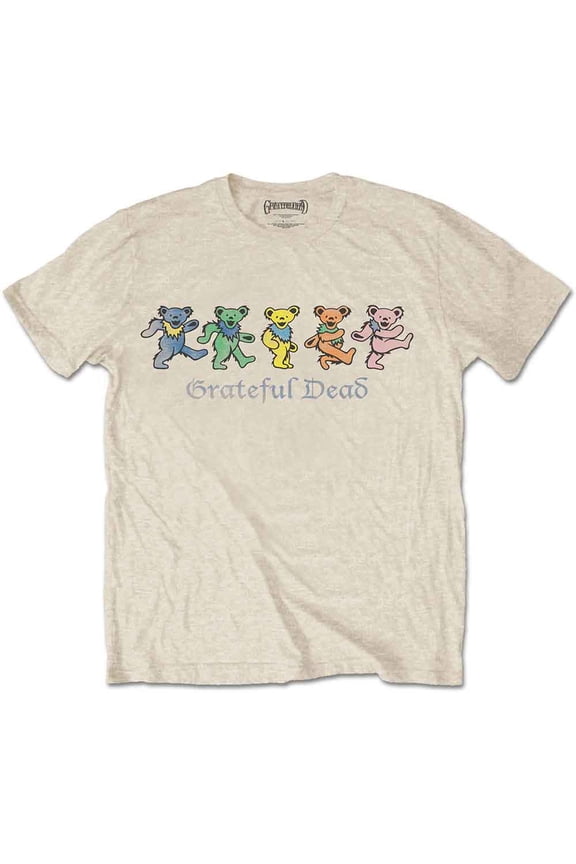 Grateful Dead Unisex T-Shirt Dancing Bears (XX-Large)