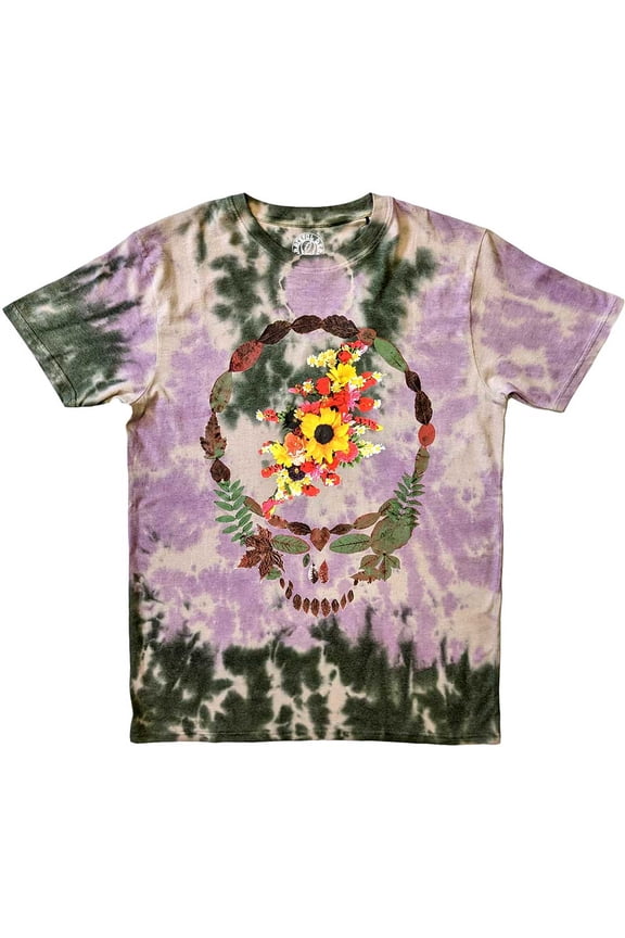 Grateful Dead Unisex T-Shirt: Dead Leaves & Bouquet (Wash Collection) (X-Large)