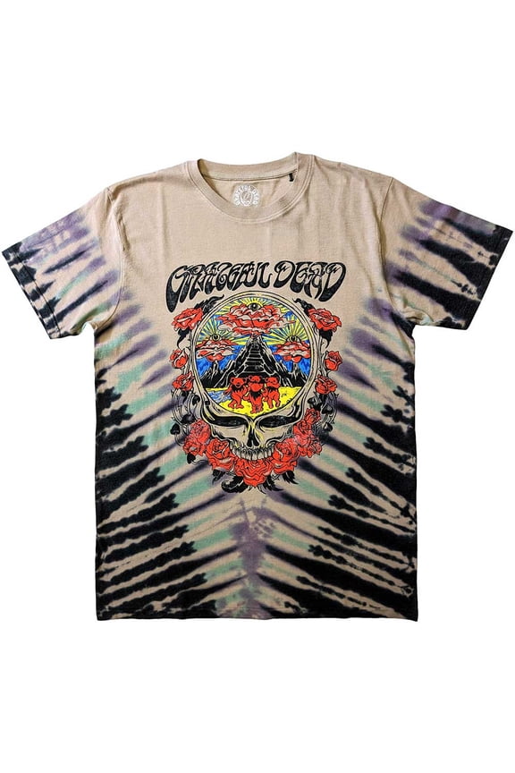 Grateful Dead Unisex T-Shirt: Eye Clouds (Wash Collection) (Medium)