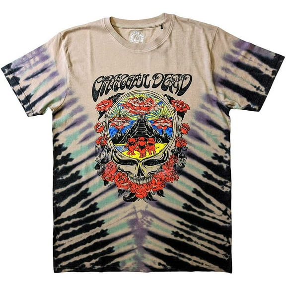 Grateful Dead Unisex T-Shirt: Eye Clouds (Wash Collection) (Small)