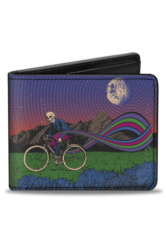 Grateful Dead Wallet, Bifold, Grateful Dead Daves Picks V20 University Colorado Cover Art, Vegan Leather